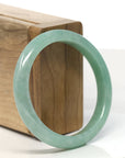 Baikalla Natural Jadeite Jade Bangle Bracelet (55 mm)