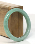 Baikalla Natural Jadeite Jade Bangle Bracelet (55 mm)