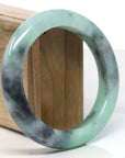 Baikalla Natural Jadeite Jade Bangle Bracelet (60 mm)