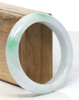 Baikalla Natural Jadeite Jade Bangle Bracelet (57.1 mm)