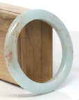 Baikalla Natural Jadeite Jade Bangle Bracelet (58.7 mm)