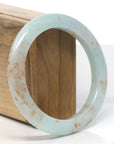Baikalla Natural Jadeite Jade Bangle Bracelet (58.7 mm)
