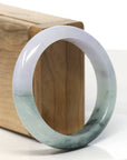 Baikalla Natural Jadeite Jade Bangle Bracelet (55.7 mm)