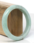 Baikalla Natural Jadeite Jade Bangle Bracelet (59.6 mm)