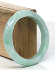 Baikalla Natural Jadeite Jade Bangle Bracelet (56.5 mm)