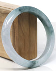 Baikalla Natural Jadeite Jade Bangle Bracelet (63.1 mm)
