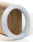 Baikalla Natural Jadeite Jade Bangle Bracelet (58.5 mm)