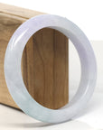 Baikalla Natural Jadeite Jade Bangle Bracelet (58.5 mm)