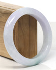 Baikalla Natural Jadeite Jade Bangle Bracelet (58.5 mm)