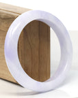 Baikalla Natural Jadeite Jade Bangle Bracelet (59 mm)