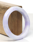 Baikalla Natural Jadeite Jade Bangle Bracelet (55 mm)