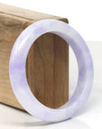 Baikalla Natural Jadeite Jade Bangle Bracelet (55 mm)