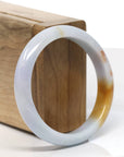 Baikalla Natural Jadeite Jade Bangle Bracelet (55.8 mm)