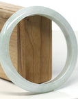 Baikalla Natural Jadeite Jade Bangle Bracelet (64.8 mm)