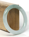Baikalla Natural Jadeite Jade Bangle Bracelet (55.5 mm)