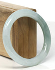 Baikalla Natural Jadeite Jade Bangle Bracelet (55.5 mm)
