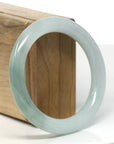 Baikalla Natural Jadeite Jade Bangle Bracelet (55.5 mm)