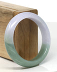 Baikalla Natural Jadeite Jade Bangle Bracelet (54.6 mm)