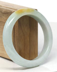 Baikalla Natural Jadeite Jade Bangle Bracelet (57.9 mm)