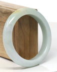 Baikalla Natural Jadeite Jade Bangle Bracelet (57.9 mm)