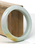 Baikalla Natural Jadeite Jade Bangle Bracelet (57.9 mm)