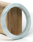 Baikalla Natural Jadeite Jade Bangle Bracelet (62.5 mm)