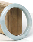 Baikalla Natural Jadeite Jade Bangle Bracelet (62.5 mm)