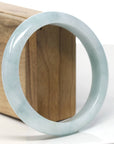 Baikalla Natural Jadeite Jade Bangle Bracelet (62.5 mm)