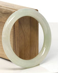 Baikalla Natural Jadeite Jade Bangle Bracelet (55.1 mm)