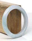 Baikalla Natural Jadeite Jade Bangle Bracelet (57 mm)