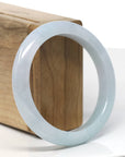 Baikalla Natural Jadeite Jade Bangle Bracelet (57 mm)