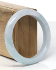 Baikalla Natural Jadeite Jade Bangle Bracelet (57 mm)