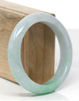 Baikalla™ "Classic Bangle" Genuine Jadeite Jade Apple Green Bangle Bracelet (57.94 mm)