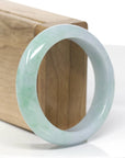 Baikalla™ "Classic Bangle" Genuine Jadeite Jade Green Bangle Bracelet (54.62mm)