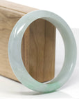Baikalla™ "Classic Bangle" Genuine Jadeite Jade Green Bangle Bracelet (61.87mm)