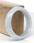 Baikalla "Classic Bangle" Ice Lavender Jadeite Jade Bangle (55.9mm)