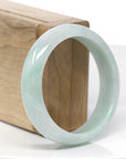 Baikalla™ "Classic Bangle" Genuine Burmese Jadeite Jade Bangle Bracelet (55.93mm)