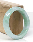 Baikalla™ "Classic Bangle" Genuine Jadeite Jade Green Bangle Bracelet (54.92mm)