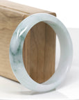"Classic Bangle" Forest Green Jadeite Jade Bangle (58.71 mm)