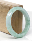 Genuine Burmese Green Jadeite Jade Bangle Bracelet (54.19 mm)