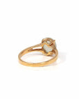 Baikalla Jewelry Jadeite Engagement Ring Copy of Copy of Baikalla™ 18k Rose Gold Natural Ice Jadeite Engagement Ring With Diamonds