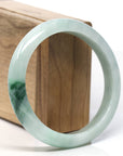 Baikalla Classic Blue-green Jade Jadeite Bangle Bracelet (59.9 mm)