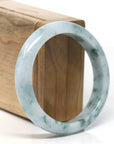 Baikalla Classic Real Blue-green Jade Jadeite Bangle Bracelet ( 57.1mm )
