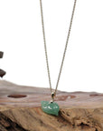 Baikalla Jewelry Jade Pendant Necklace Copy of Copy of Copy of Baikalla " Dolphin " Carving Pendant Necklace Natural Ice Green Jadeite Jade