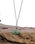 Baikalla Jewelry Jade Pendant Necklace Copy of Copy of Copy of Baikalla " Dolphin " Carving Pendant Necklace Natural Ice Green Jadeite Jade