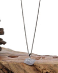 Baikalla Jewelry Jade Pendant Necklace Copy of Copy of Copy of Baikalla " Dolphin " Carving Pendant Necklace Natural Ice Jadeite Jade