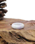 Baikalla Natural Light Lavender Jadeite Jade Traditional Ring