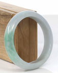 Baikalla Jewelry Jade Bangle Copy of Green Burmese Jadeite Jade Bangle Bracelet (56.37 mm)