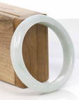 Baikalla Jewelry Jadeite Jade Bangle Bracelet Baikalla™ "Classic Bangle" Genuine Burmese Jadeite Jade Bangle Bracelet (59mm)