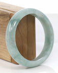 Baikalla Jewelry Jadeite Jade Bangle Bracelet Natural Ice Jadeite Jade Bangle Bracelet ( 57.3 mm )